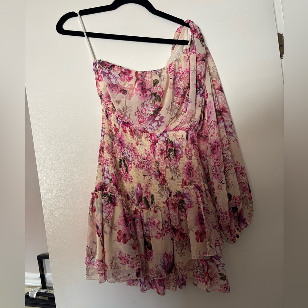 Hello Molly Pink Floral Dress